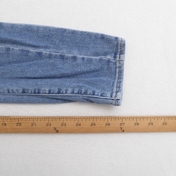 Abercrombie & Fitch Super Skinny Ankle High Rise Seam Jeans Women 27/4R Curve - Picture 9 of 12